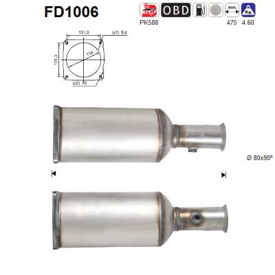 Filtro de particulas AS FD1006