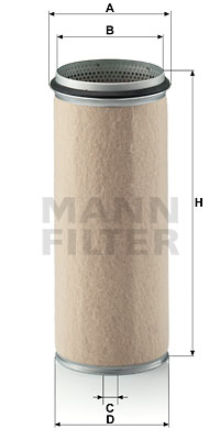 Filtro de aire MANN-FILTER CF1610