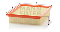 Filtro de aire MANN-FILTER C27154/1