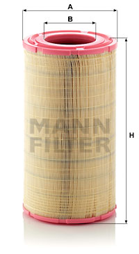 Filtro de aire MANN-FILTER C291410/2