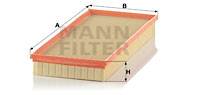 Filtro de aire MANN-FILTER C40163