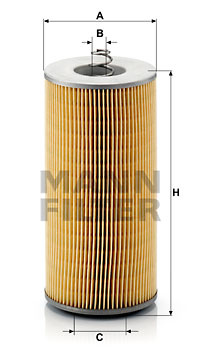 Filtro de aceite MANN-FILTER H12110/2X
