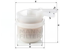 Filtro de carburante MANN-FILTER WK42/10