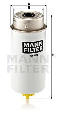Filtro de carburante MANN-FILTER WK8104