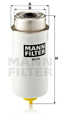 Filtro de carburante MANN-FILTER WK8105