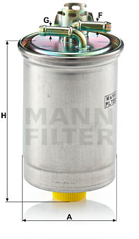 Filtro de carburante MANN-FILTER WK823