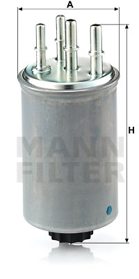 Filtro de carburante MANN-FILTER WK829/4