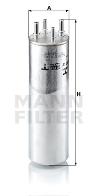 Filtro de carburante MANN-FILTER WK857/1