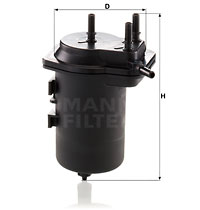 Filtro de carburante MANN-FILTER WK939/7