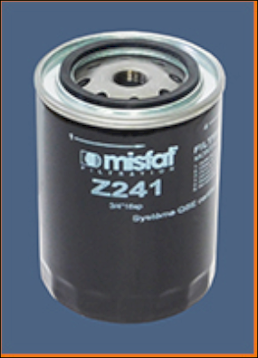 Filtro de aceite MISFAT Z241