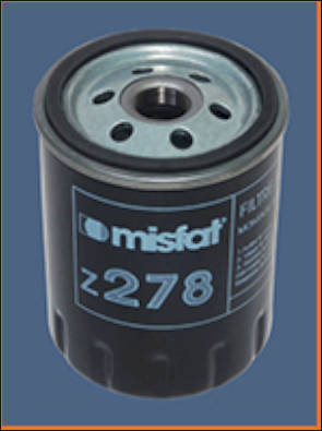Filtro de aceite MISFAT Z278