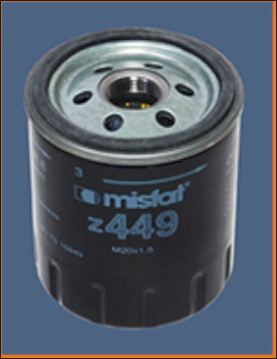Filtro de aceite MISFAT Z449