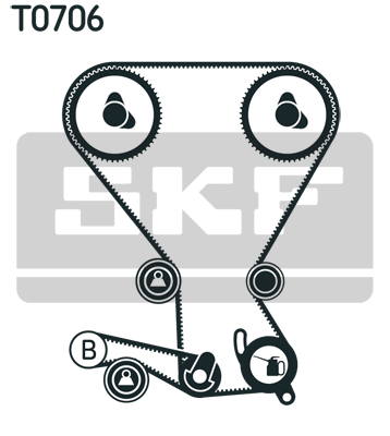 Kit distribucion SKF VKMA95666