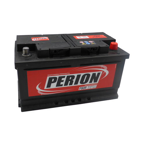 PERION - Batería de coche 12V P80R 80AH 740A L4B (n°18)