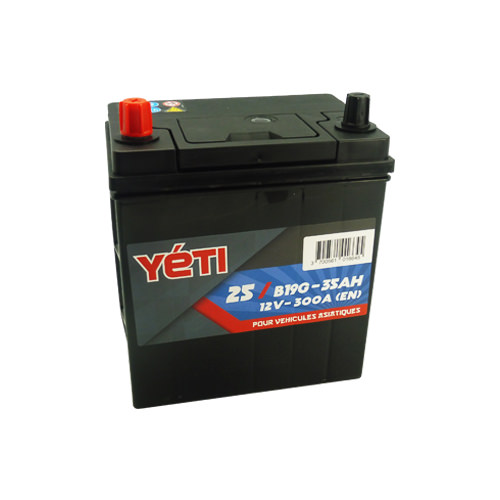 YETI - Batería de coche 12V 35AH 300A B19G (n°25)