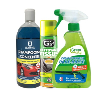 Productos y accesorios para la limpieza del coche