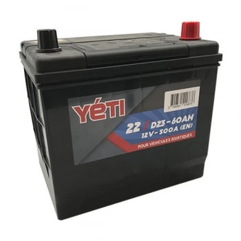 22 - YETID23 BAT 60AMP 500A