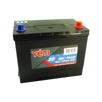 20 - YETID26 BAT 70AMP 600A