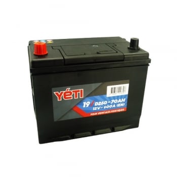 19 - YETID26G BAT 70AMP 600A