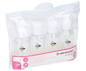 Kit botellas de viajes 4 piezas