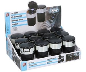Cenicero de coche con led