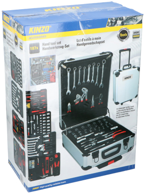 Caja herramientas 187 piezas