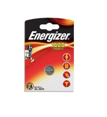 Energizer pila boton litio CR1620 3V blister X1