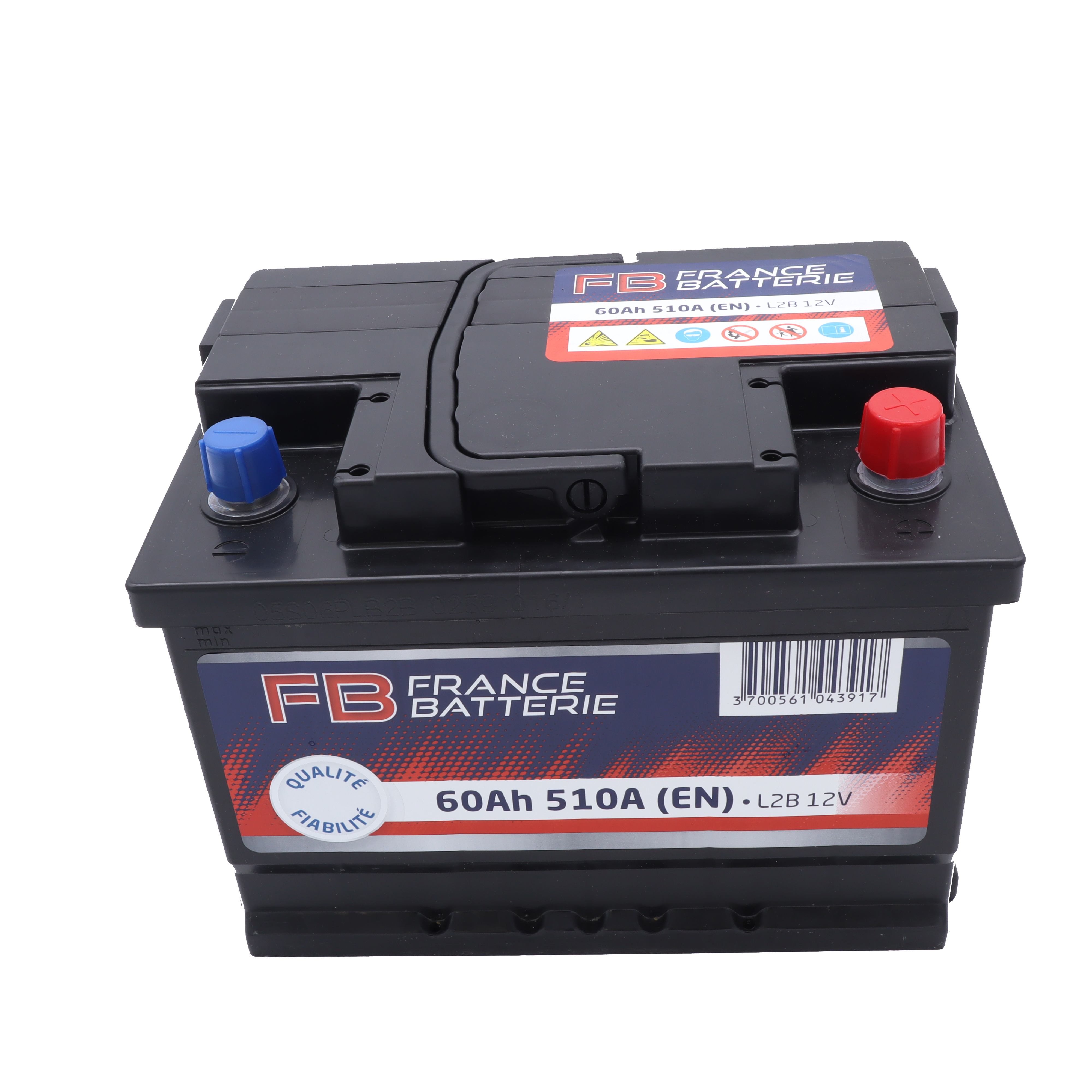 Accesorio FRANCE BATTERIE - Batería coche 60AH 510A L2B